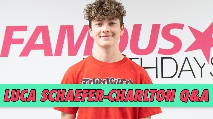 Luca Schaefer-Charlton Q&A (2019) | Famous Birthdays