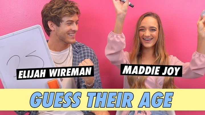 Maddie Joy vs. Elijah Wireman - Guess Their Age | Famous Birthdays