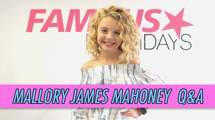 Mallory James Mahoney Q&A | Famous Birthdays
