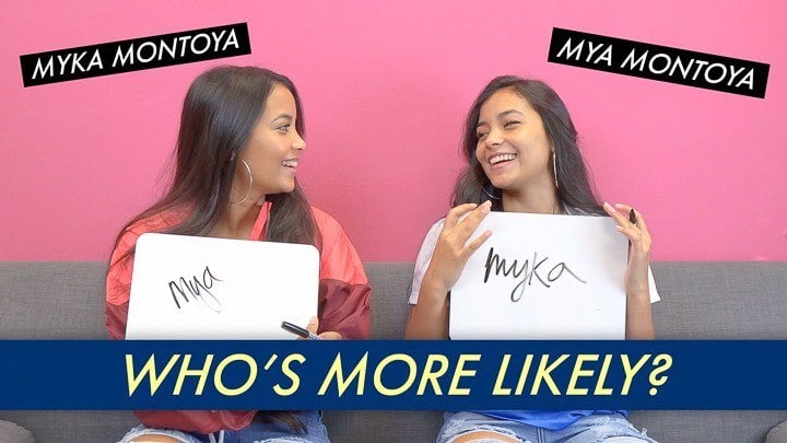 Mya Montoya and Myka Montoya - Who’s More Likely? | Famous Birthdays