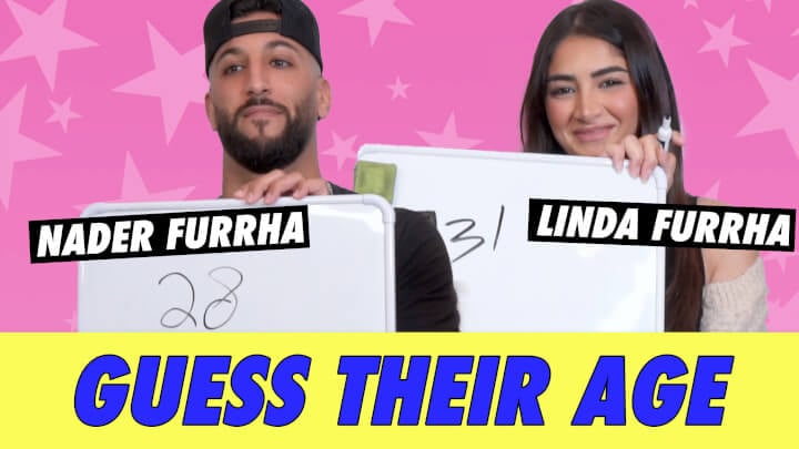 Nader vs. Linda Furrha - Guess Their Age | Famous Birthdays