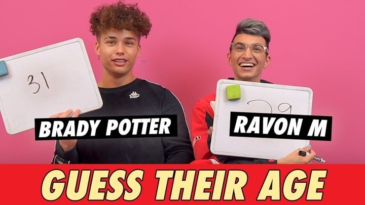 Ravon M & Brady Potter - Guess Their Age | Famous Birthdays