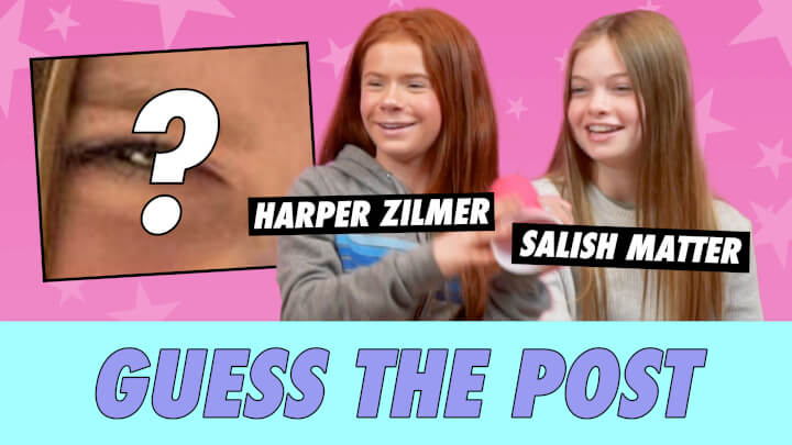Salish Matter vs. Harper Zilmer - Guess The Post | Famous Birthdays