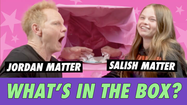 Salish vs. Jordan Matter - What’s In The Box? | Famous Birthdays