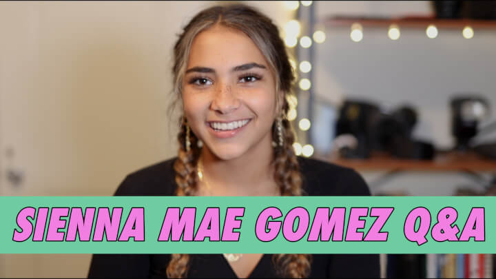 Sienna Mae Gomez Q&A | Famous Birthdays