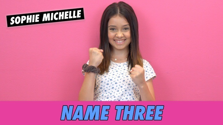 Sophie Michelle - Name Three | Famous Birthdays