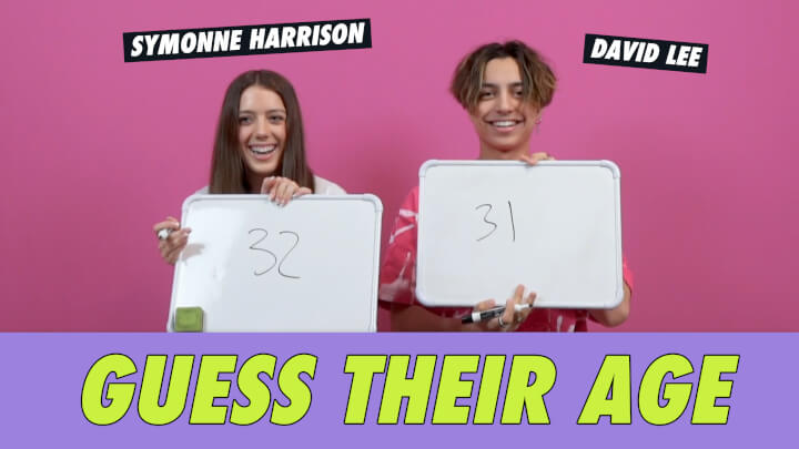 Symonne Harrison vs. David Lee - Guess Their Age | Famous Birthdays