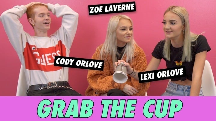 Zoe LaVerne, Cody Orlove & Lexi Orlove - Grab The Cup | Famous Birthdays